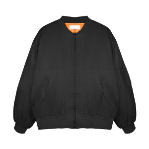 Black Bomber Jacket